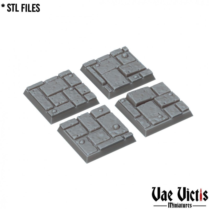 Prison Bases – Vae Victis 3D printed resin miniature bases