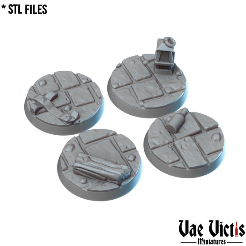 Prison Bases – Vae Victis 3D printed resin miniature bases