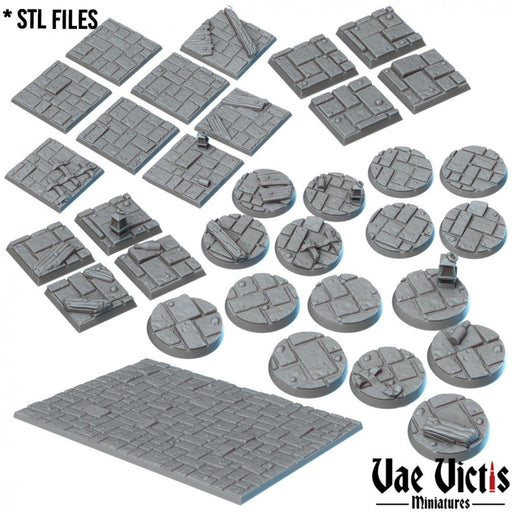 Prison Bases – Vae Victis 3D printed resin miniature bases