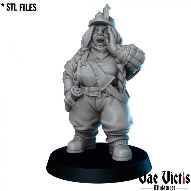 Mine Overseer – Vae Victis 3D printed tabletop miniature