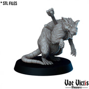 Giant Rats – 4 Pack – Vae Victis 3D printed tabletop miniature