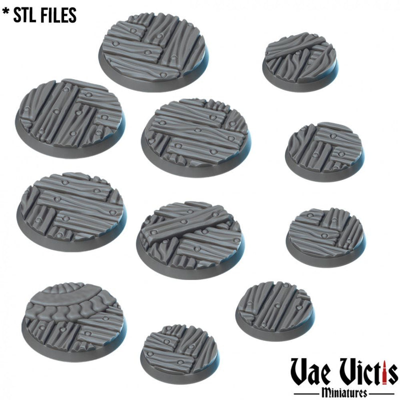 Interior Bases – Vae Victis 3D printed resin miniature bases