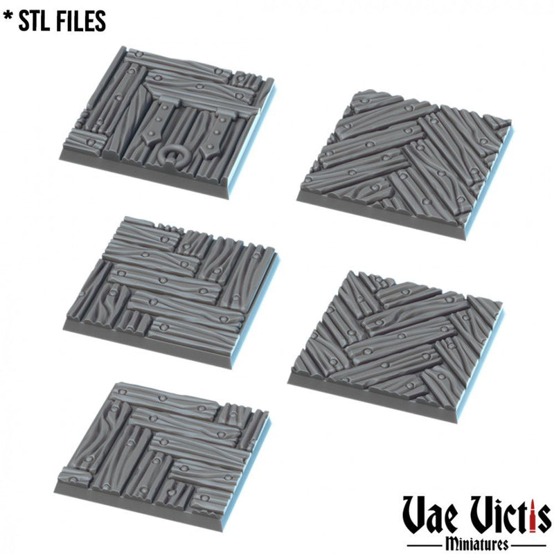 Interior Bases – Vae Victis 3D printed resin miniature bases