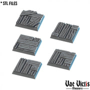 Interior Bases – Vae Victis 3D printed resin miniature bases