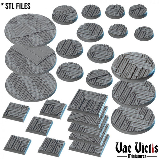 Interior Bases – Vae Victis 3D printed resin miniature bases