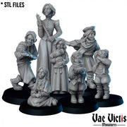 Orphanage – 7 Mini Set – Vae Victis 3D printed tabletop miniature