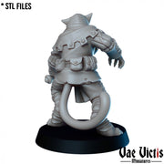 Tabaxi Bandit – Vae Victis 3D printed tabletop miniature