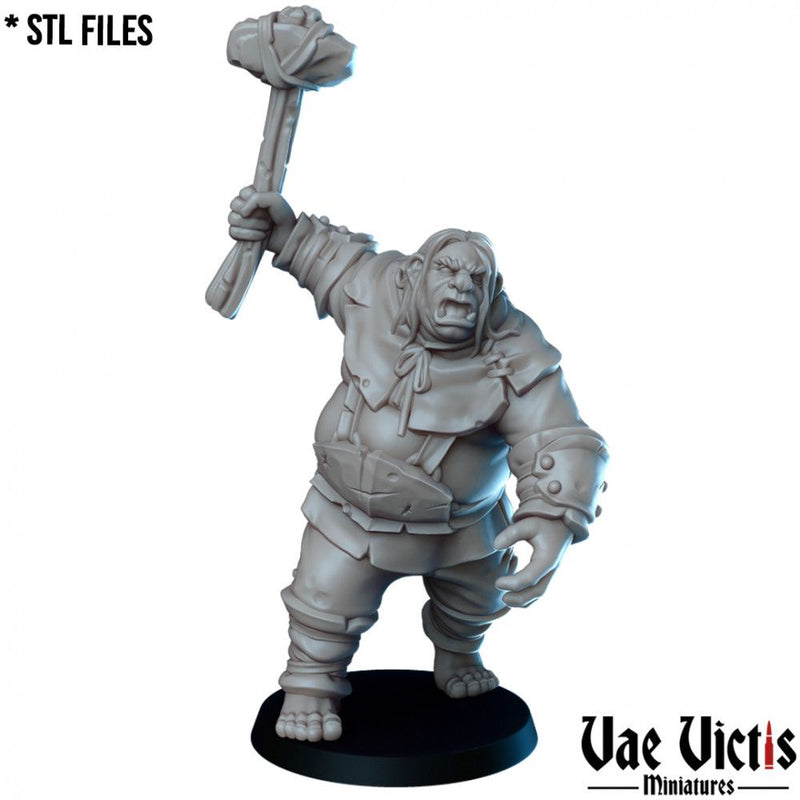 Ogre Bandit – Vae Victis 3D printed tabletop miniature