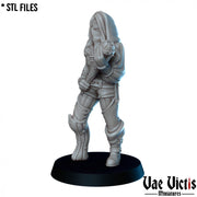 Human Bandit (Woman) – Vae Victis 3D printed tabletop miniature
