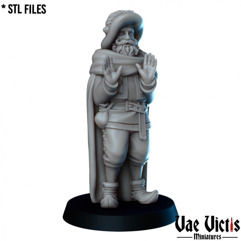 Merchant – Vae Victis 3D printed tabletop miniature