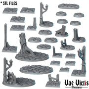Road Bases – Vae Victis 3D printed resin miniature bases