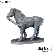 Horse – Vae Victis 3D printed tabletop miniature