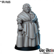 Milk Seller – Vae Victis 3D printed tabletop miniature