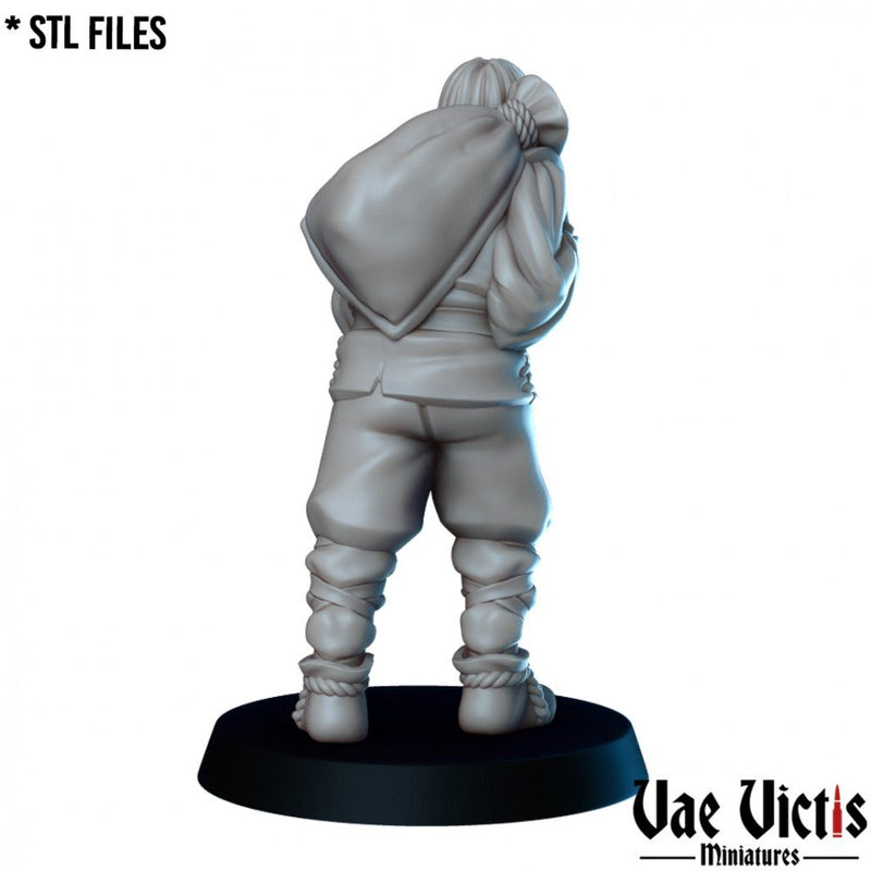 Farmer (Townfolks) – Vae Victis 3D printed tabletop miniature
