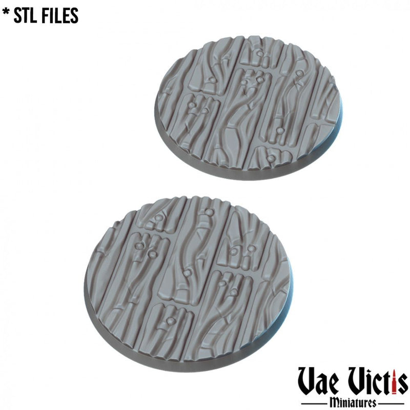 Wood Bases – Vae Victis 3D printed resin miniature bases