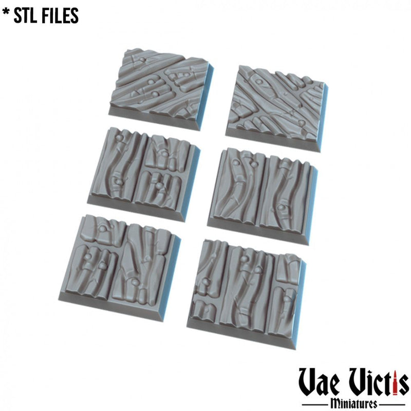Wood Bases – Vae Victis 3D printed resin miniature bases