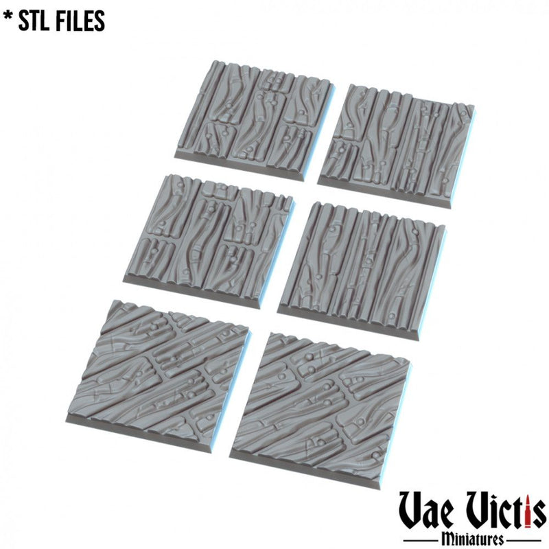 Wood Bases – Vae Victis 3D printed resin miniature bases
