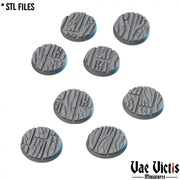 Wood Bases – Vae Victis 3D printed resin miniature bases