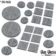Wood Bases – Vae Victis 3D printed resin miniature bases