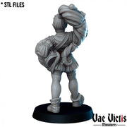 Elf Drummer – Vae Victis 3D printed tabletop miniature