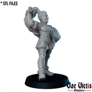 Elf Drummer – Vae Victis 3D printed tabletop miniature