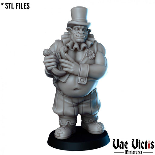 Bard Ogre – Vae Victis 3D printed tabletop miniature