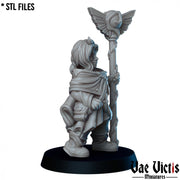 Gnome Healer – Vae Victis 3D printed tabletop miniature