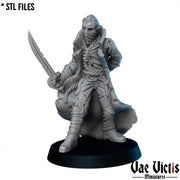 Undead Highwayman – Vae Victis 3D printed tabletop miniature