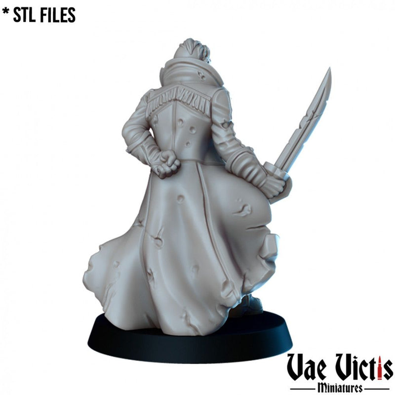 Undead Highwayman – Vae Victis 3D printed tabletop miniature