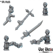 The Plague Hero – Vae Victis 3D printed tabletop miniature