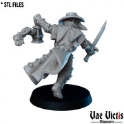The Plague Hero – Vae Victis 3D printed tabletop miniature