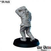 Plague Citizen 02 – Vae Victis 3D printed tabletop miniature