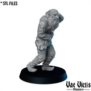 Plague Citizen 02 – Vae Victis 3D printed tabletop miniature