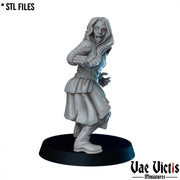 Plague Citizen 03 – Vae Victis 3D printed tabletop miniature