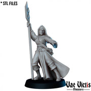 Plague Nun – Vae Victis 3D printed tabletop miniature
