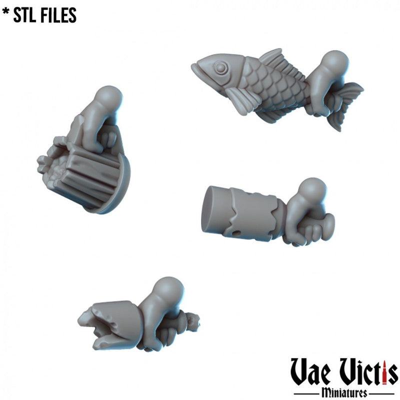 Orc Brawler – Vae Victis 3D printed tabletop miniature