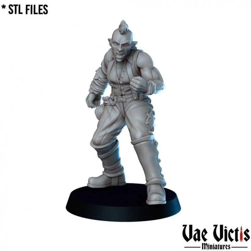 Orc Brawler – Vae Victis 3D printed tabletop miniature