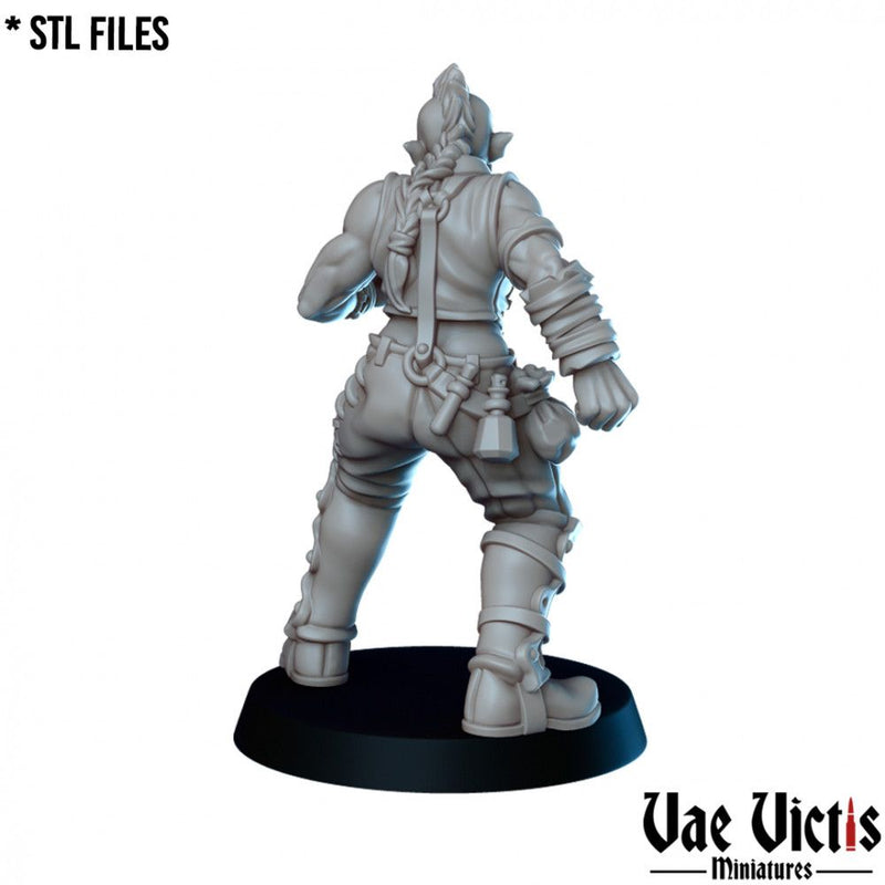 Orc Brawler – Vae Victis 3D printed tabletop miniature