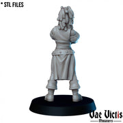 Woman Pirate 02 – Vae Victis 3D printed tabletop miniature