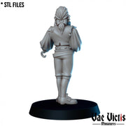 Fancy Pirate 02 – Vae Victis 3D printed tabletop miniature