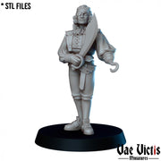 Fancy Pirate – 2 Pose Bundle – Vae Victis 3D printed tabletop miniature