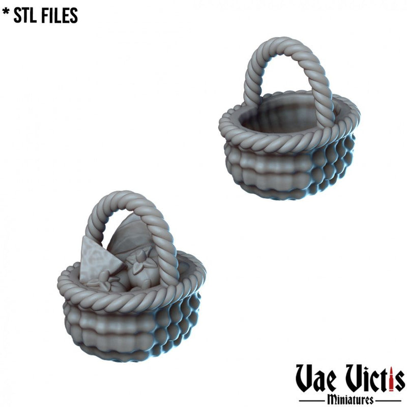 Dwarf Lady – Vae Victis 3D printed tabletop miniature