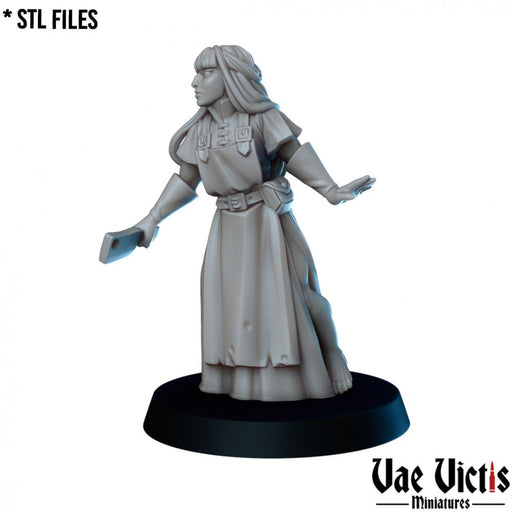 Butcher Witch – Vae Victis 3D printed tabletop miniature
