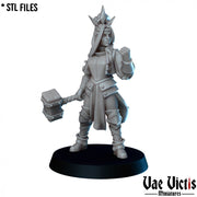 Cleric – Vae Victis 3D printed tabletop miniature
