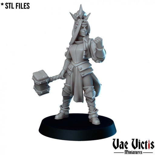 Cleric – Vae Victis 3D printed tabletop miniature