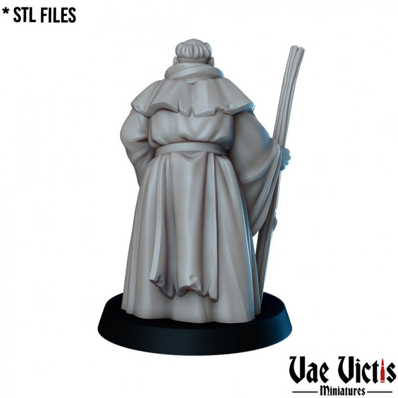 Friar – Vae Victis 3D printed tabletop miniature