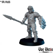 Undead Guards (Battlefield) – 5 Mini Set – Vae Victis 3D printed tabletop miniature