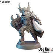 Evil Warrior – Vae Victis 3D printed tabletop miniature