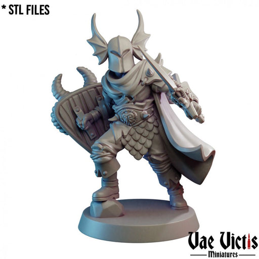 Evil Warrior – Vae Victis 3D printed tabletop miniature