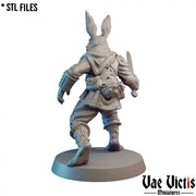Rabbit Fighter – Vae Victis 3D printed tabletop miniature
